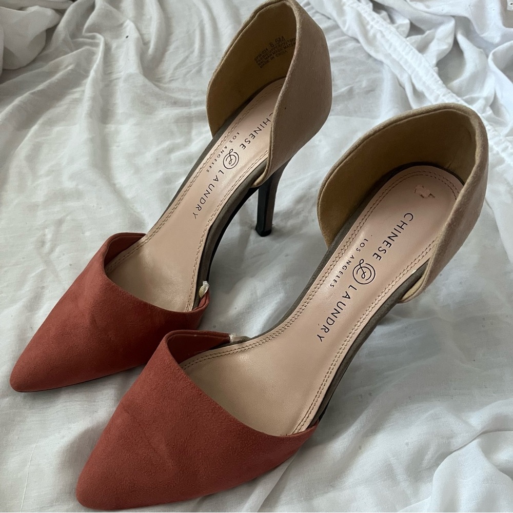 Chinese Laundry Colorblock D'Orsay Pumps